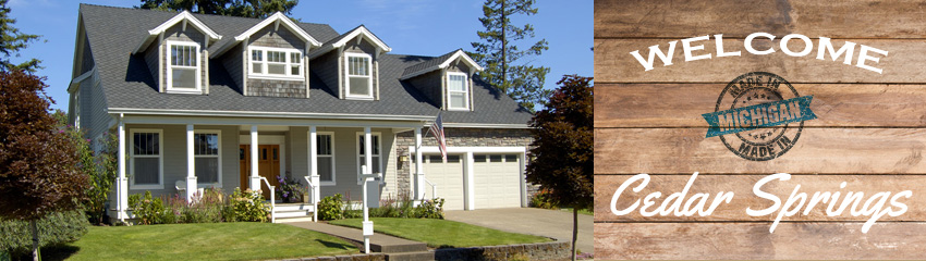 Mortgages in Cedar Springs, MI by Inlanta, Michigan's FHA, VA, USDA home loan specialists